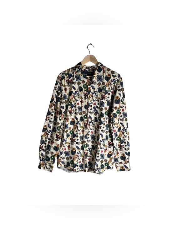 Rodd & Gunn Other - Rodd and Gunn Men's XL Floral Fruit Button Up Shirt Eclectic Italian Cotton Top